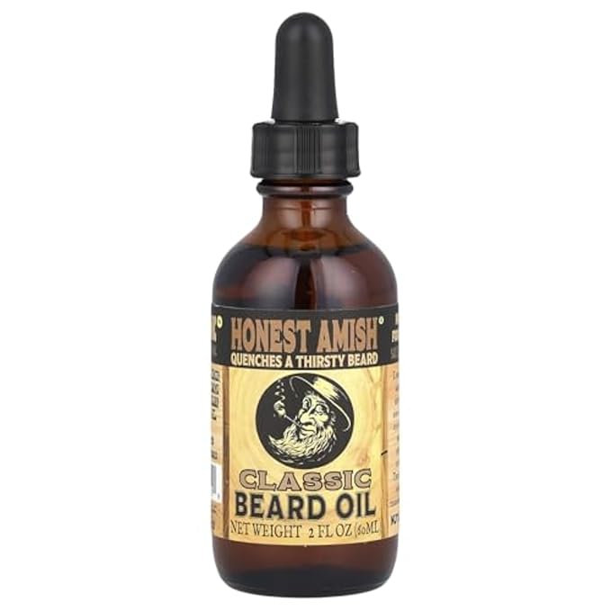 Honest Amish Classic Beard Oil (2 oz)