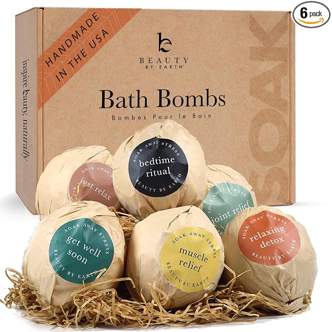 USA-Made Bath Bombs Gift Set