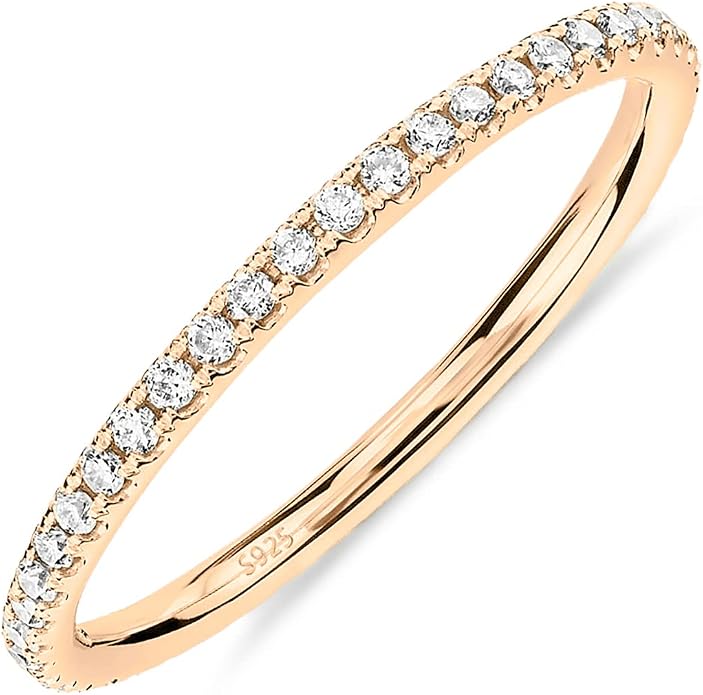 PAVOI CZ Stackable Eternity Ring