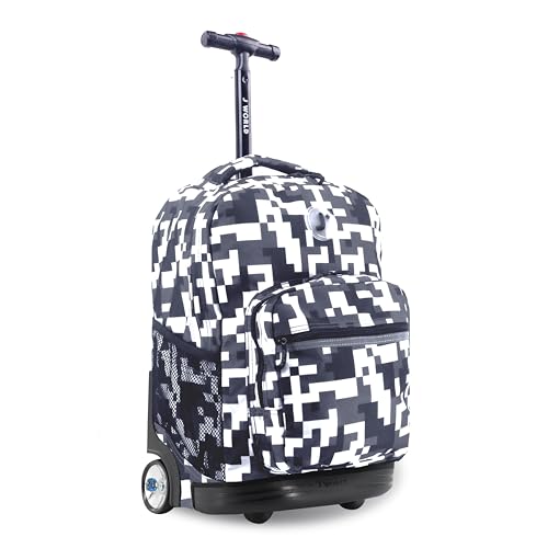 J World Sunrise Rolling Backpack