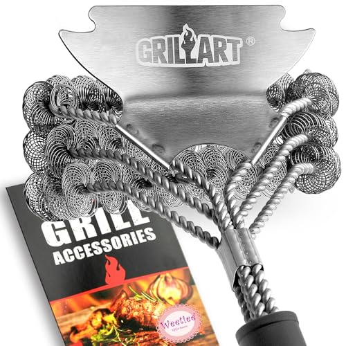 Bristle-Free Grill Brush & Scraper