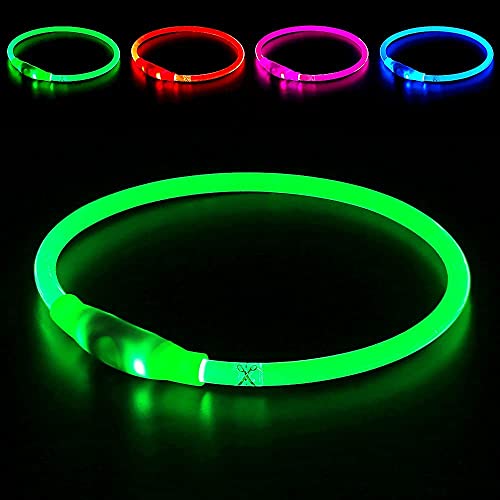 BSEEN LED Rechargeable Dog Collar
