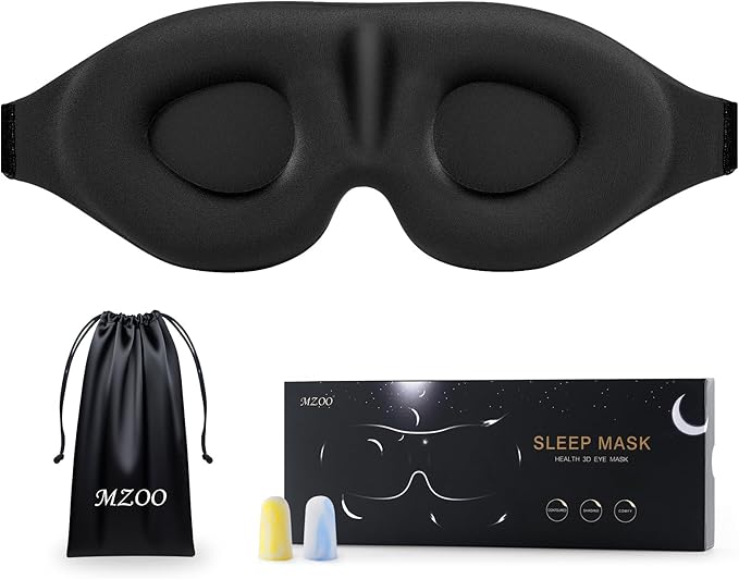 MZOO Luxury Sleep Mask for Women Men