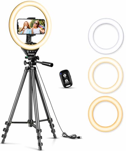 Sensyne Ring Light with 50" Tripod