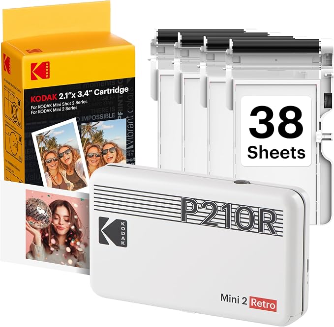KODAK Mini 2 Retro Photo Printer