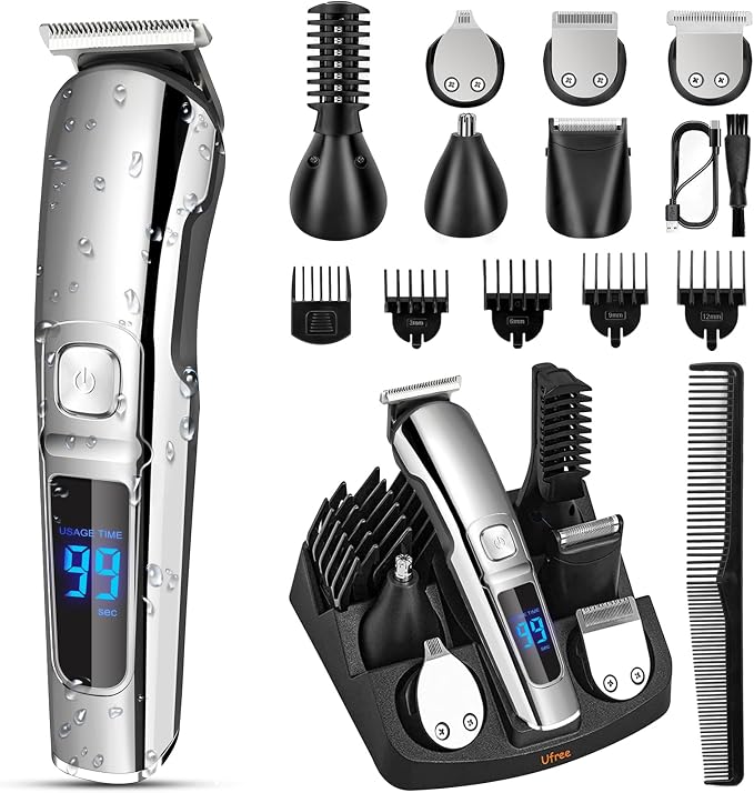 Ufree Beard Trimmer Grooming Kit