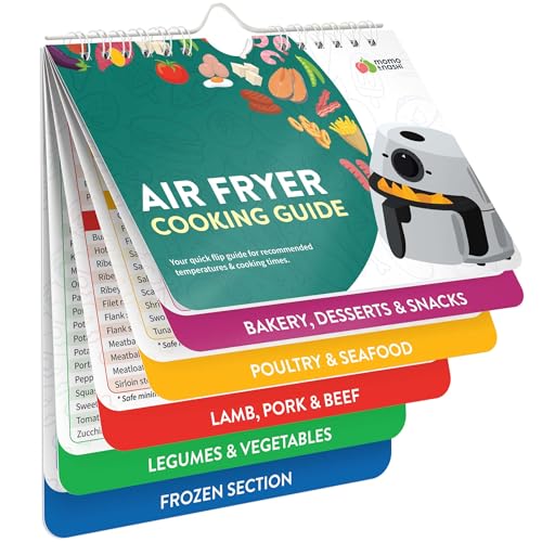 Air Fryer Cheat Sheet Magnets Booklet