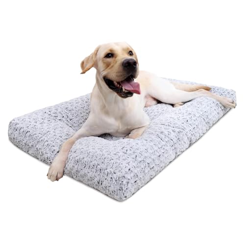 KSIIA Washable Dog Crate Bed (35″×23″)
