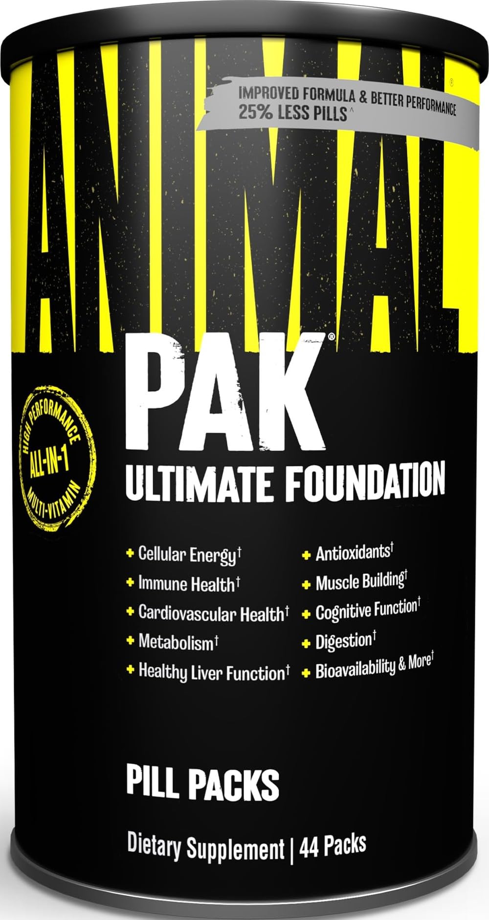 Animal Pak Daily Multivitamin Packs