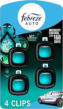Febreze Unstopables Car Vent Clips (4)