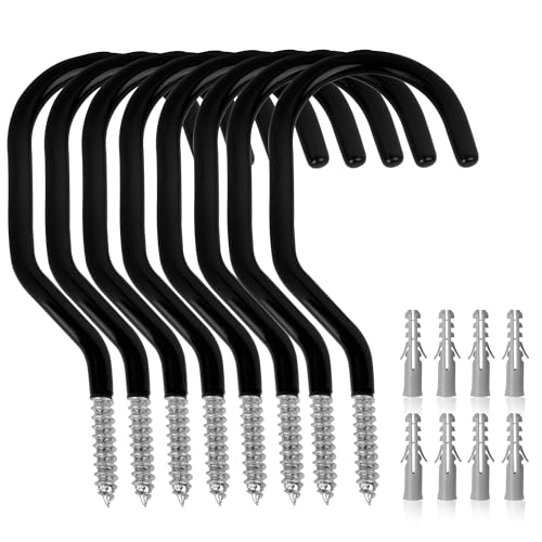GURADESIGN Heavy Duty Bike / Utility Hooks (8-Pack)