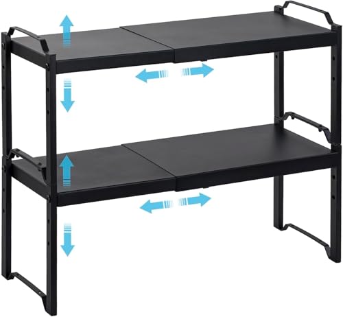 Expandable Under-Cabinet Shelf Organizer