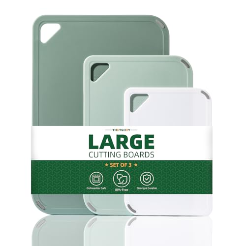THETCHRY Flexible Cutting Boards (3-Pack)