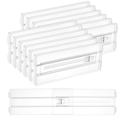 Vtopmart Expandable Drawer Dividers (12-Pack)
