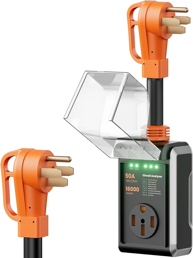 CRTBETLIF 50-Amp RV Surge Protector (16000J)