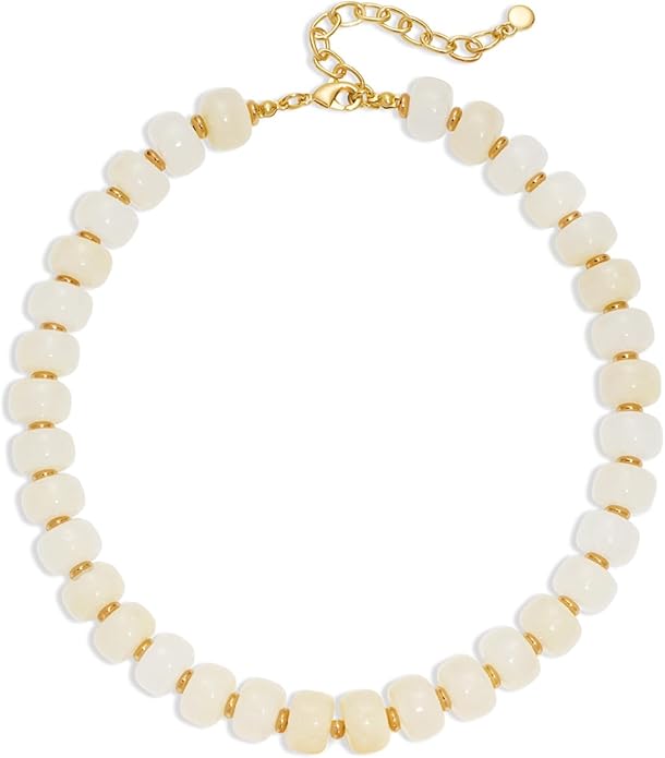 Chunky Boho Beaded Necklace