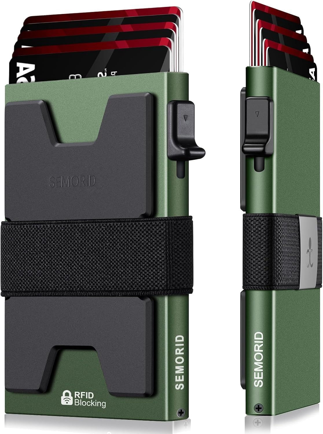 Smart Wallet with Tracker Card Slot