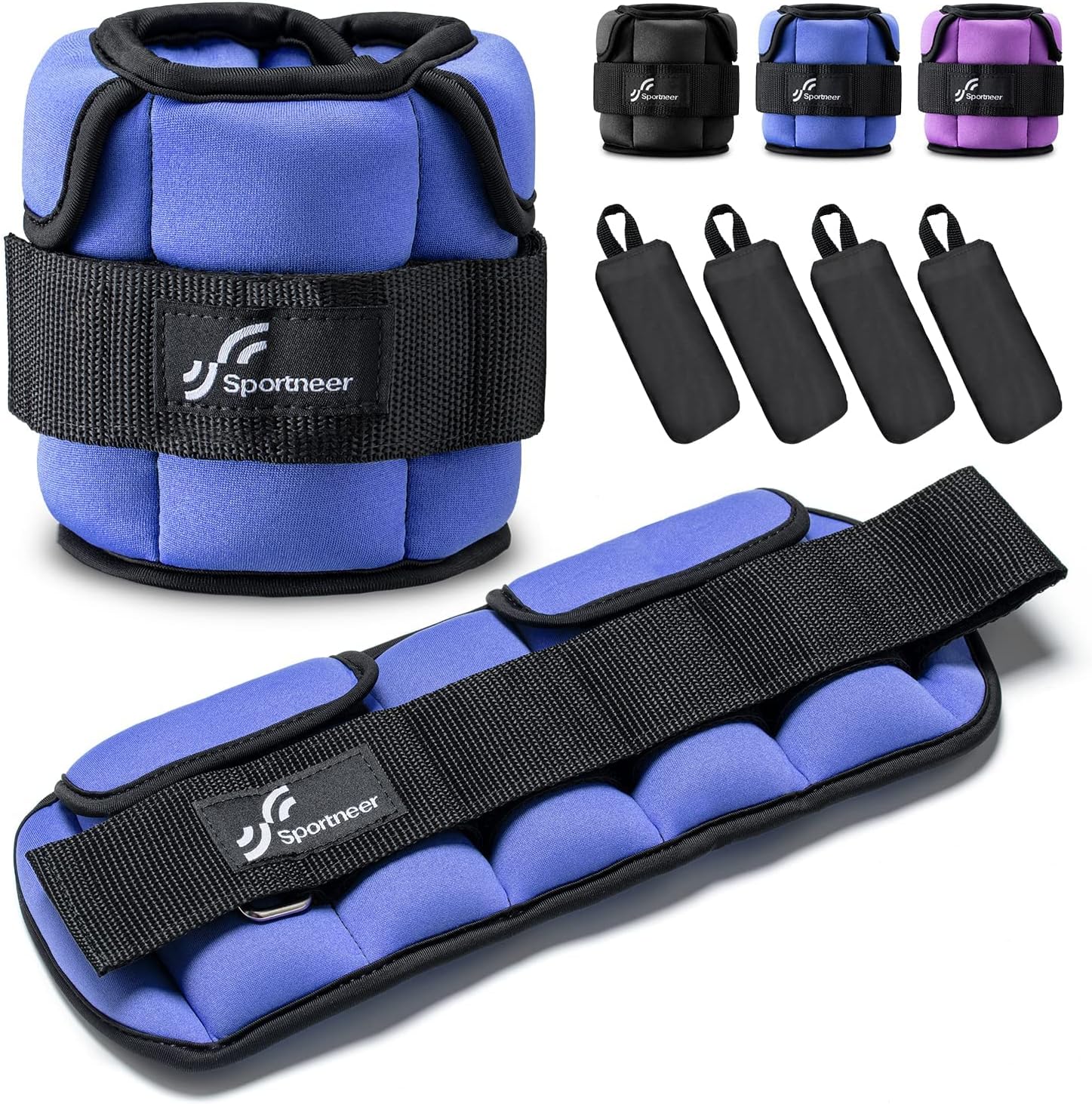 Adjustable Ankle Weights (2-Pack)