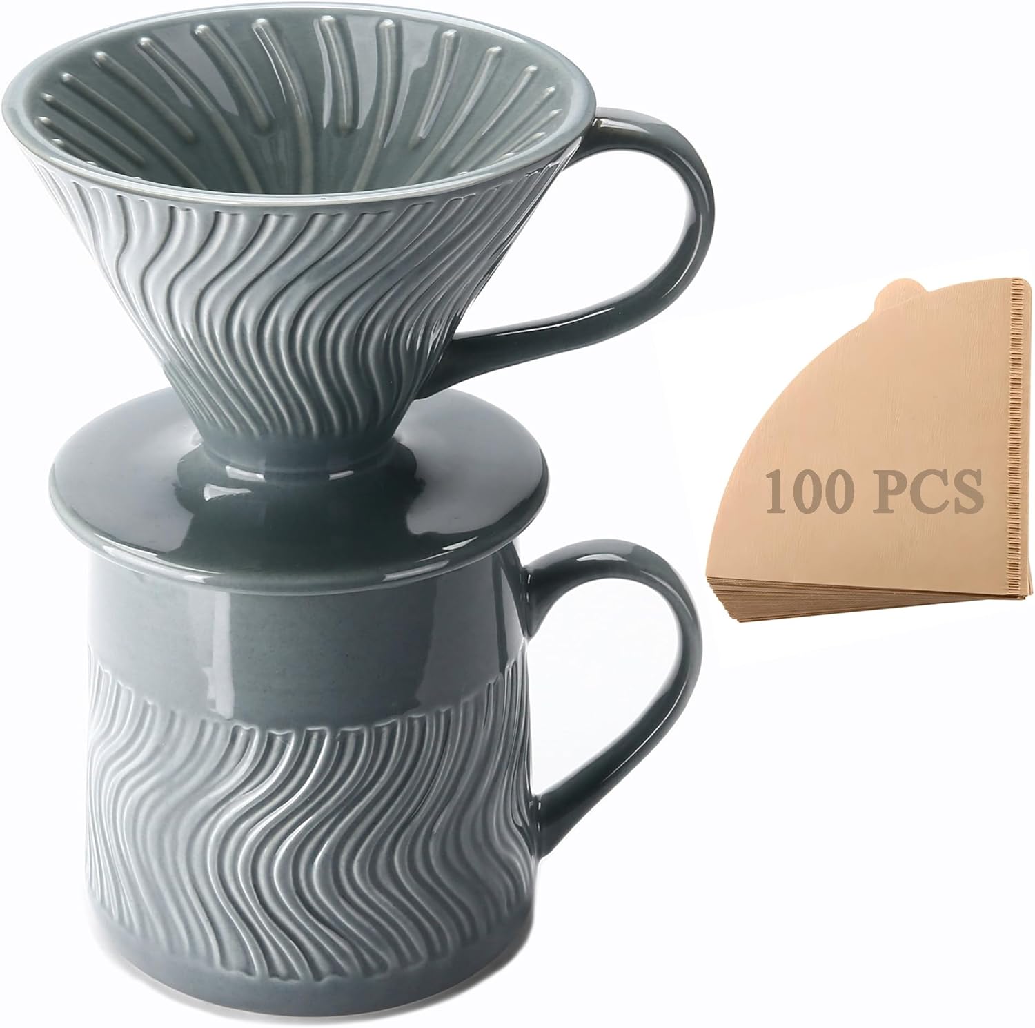 Ceramic Pour-Over Dripper