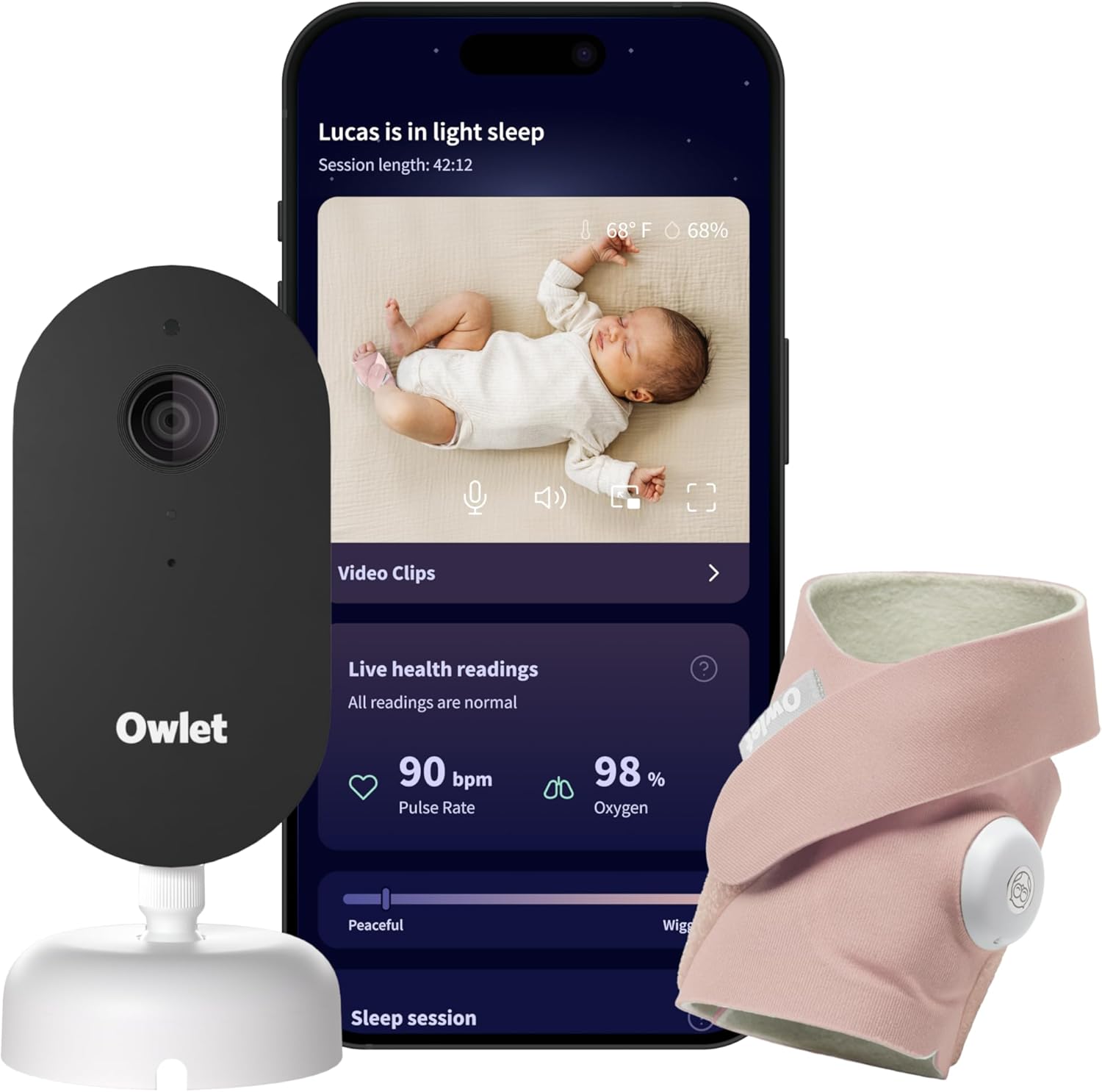 Smart Baby Monitor with HD Video