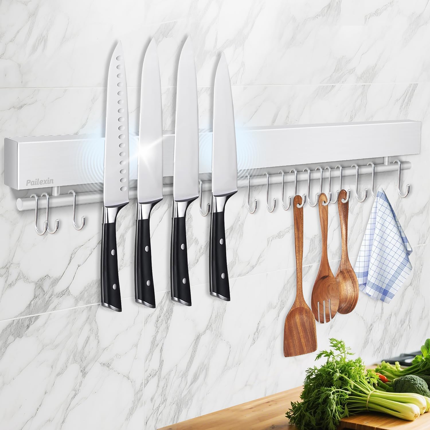 Magnetic Knife Strip (Stainless)