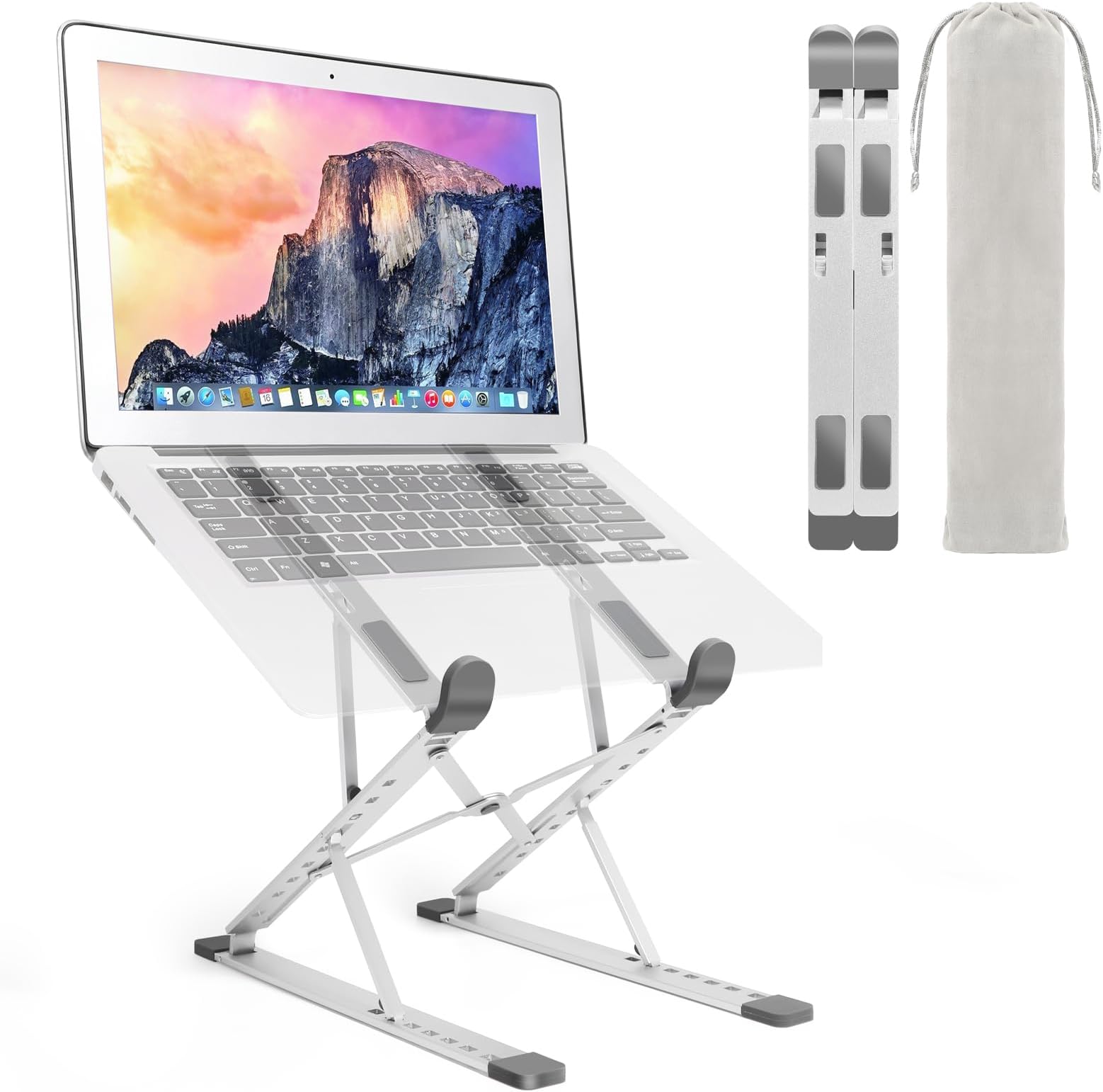 Ergonomic Laptop Stand (Aluminum)