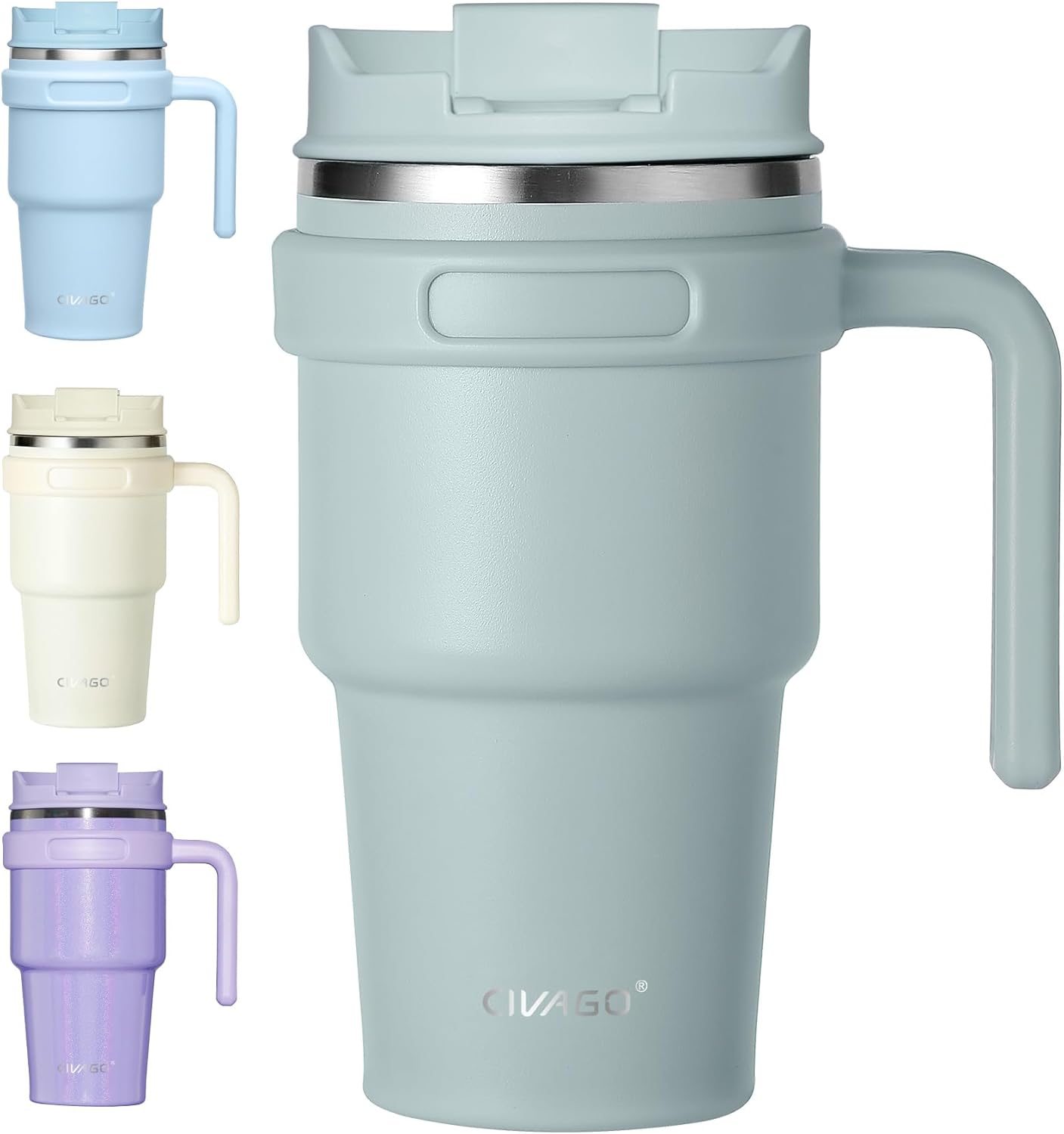 Insulated Travel Mug (Leak-Proof)