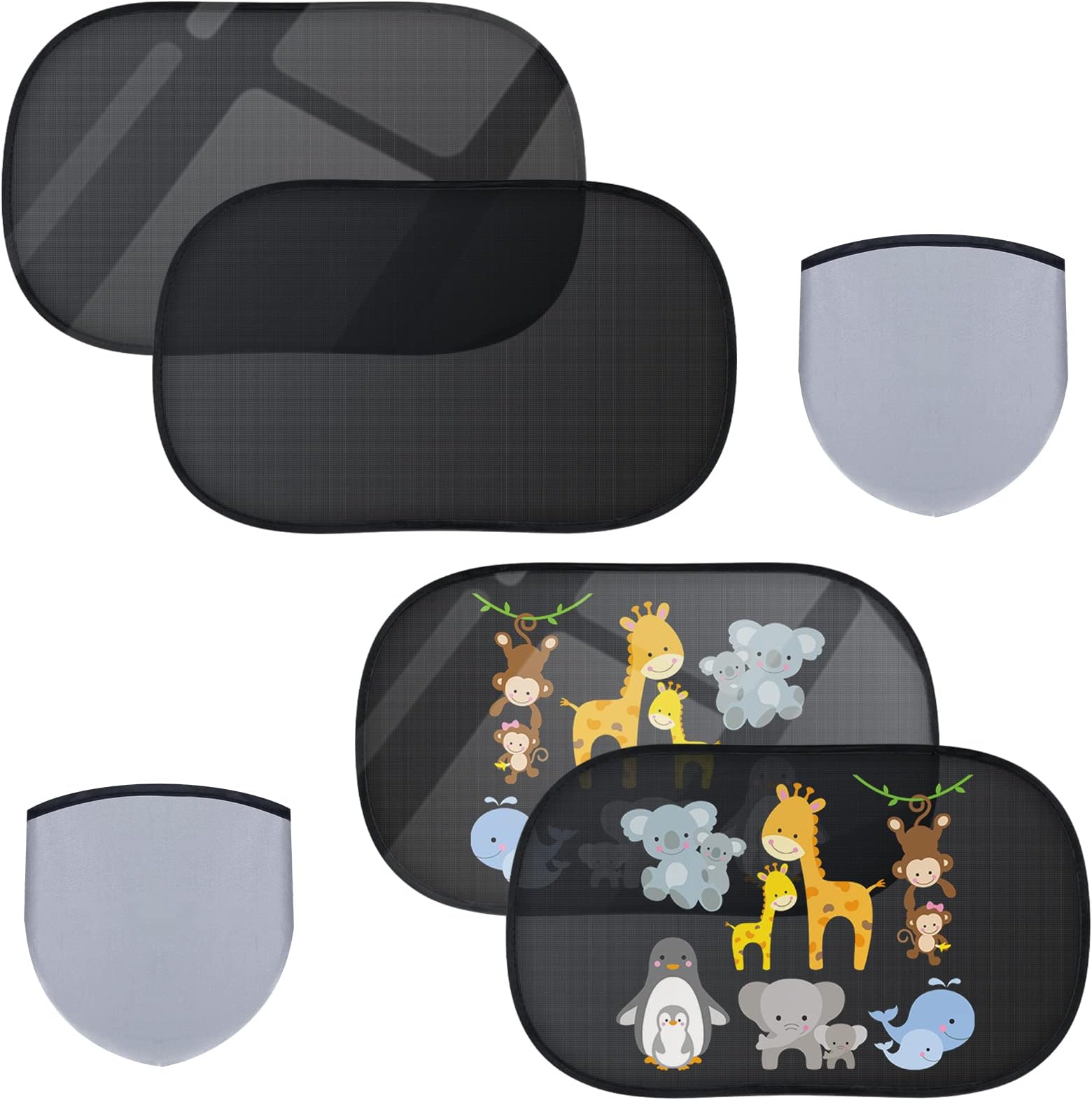 Car Window Sun Shades (4-Pack)
