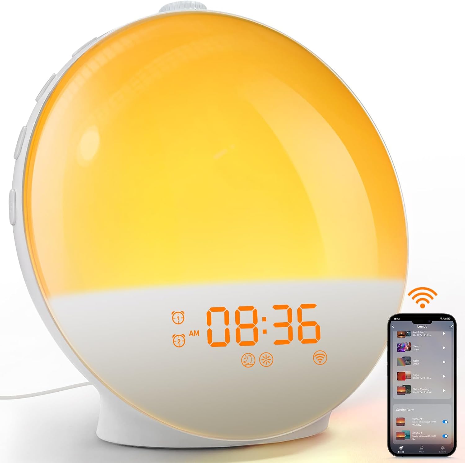 Wake-Up Light Alarm Clock