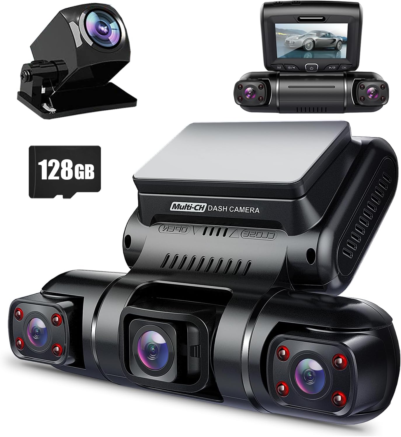 Dual Dash Cam (Front and Cabin)
