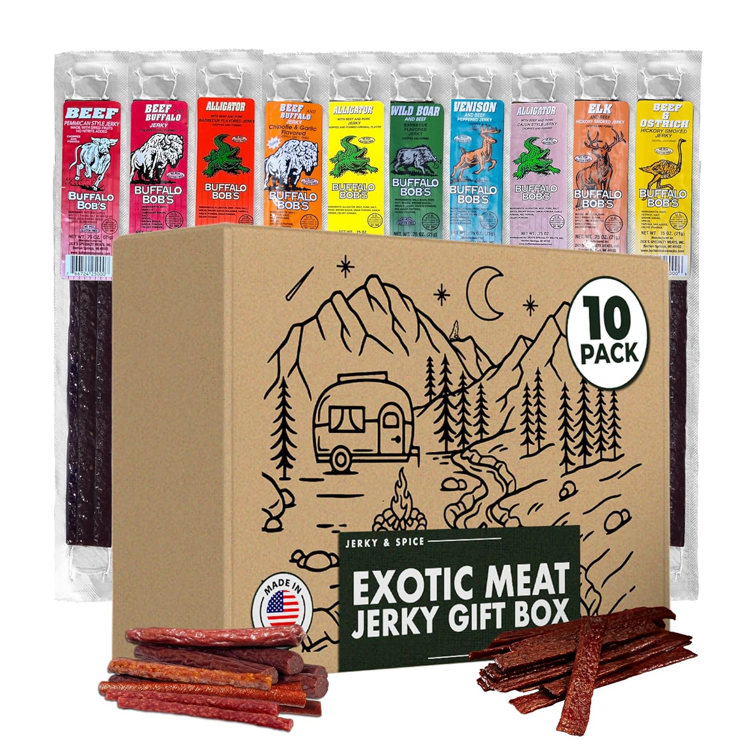 Premium Jerky & Snack Gift Box