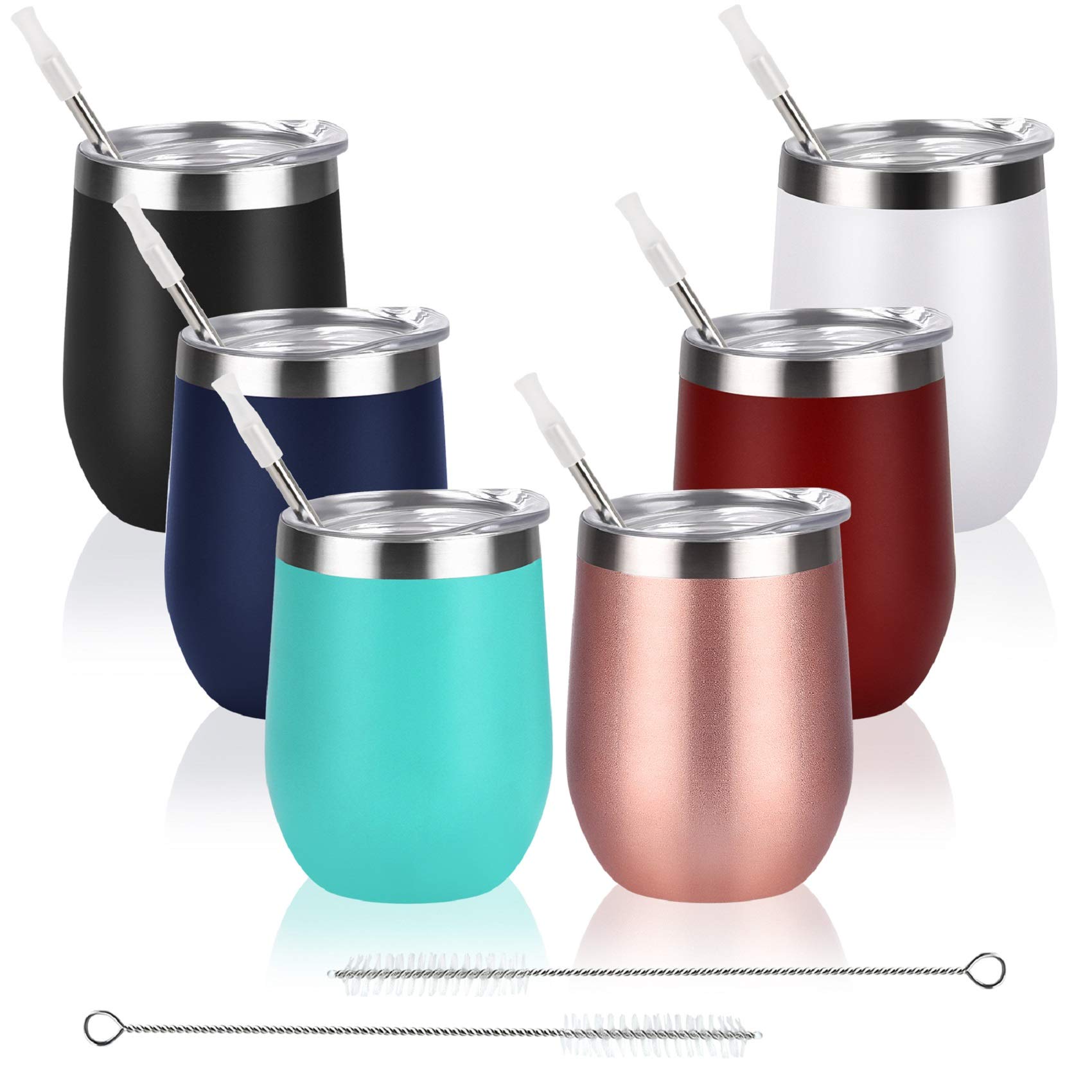 Insulated Wine Tumbler (Cute Design)