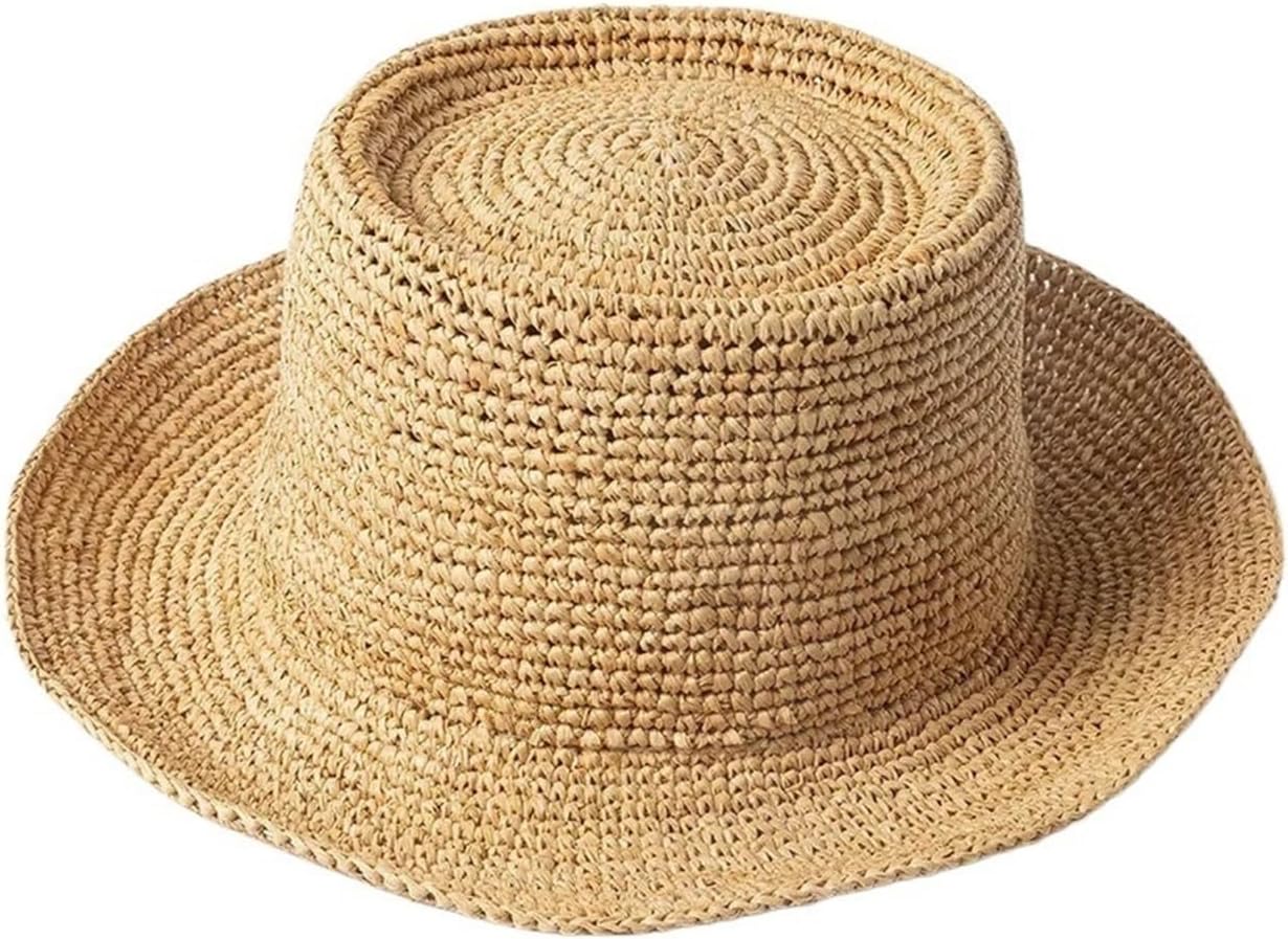 Raffia Straw Bucket Hat