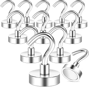 Strong Magnetic Hooks (12-Pack)