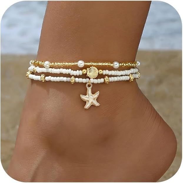 Shell Charm Anklet