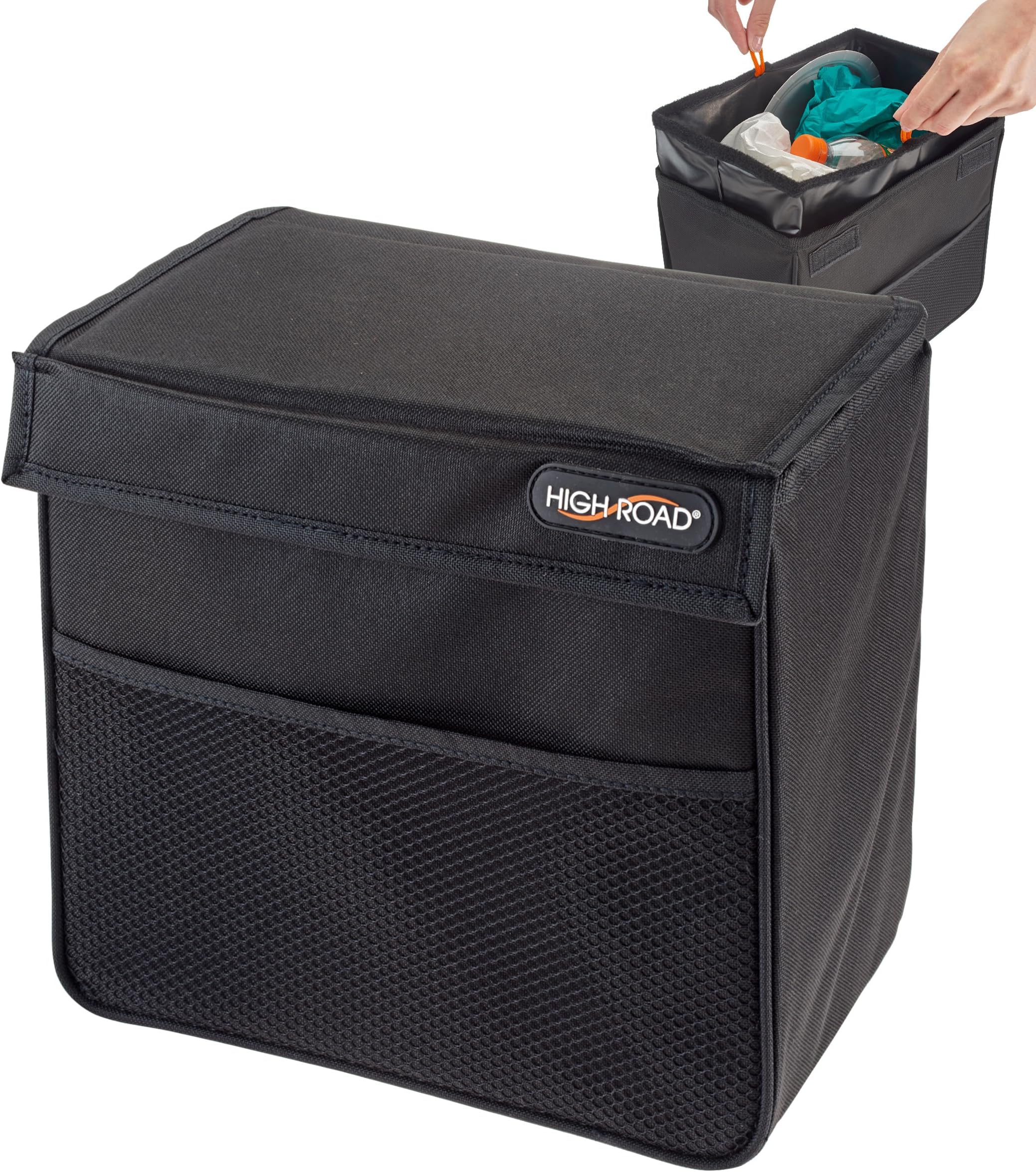Car Trash Can with Lid