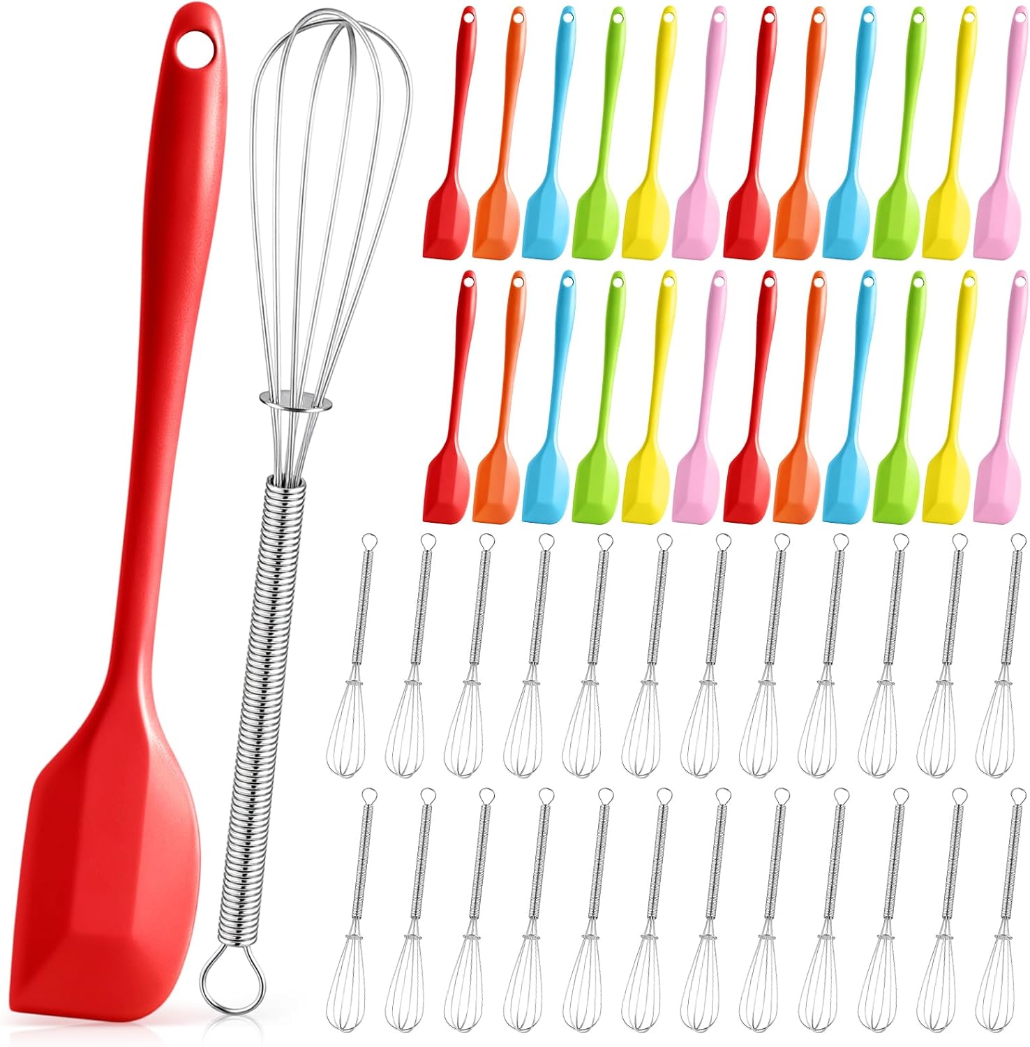 Silicone Spatula & Whisk Set