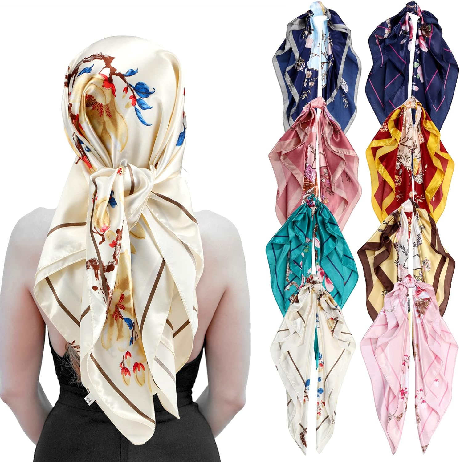 Satin Bandana Headscarf