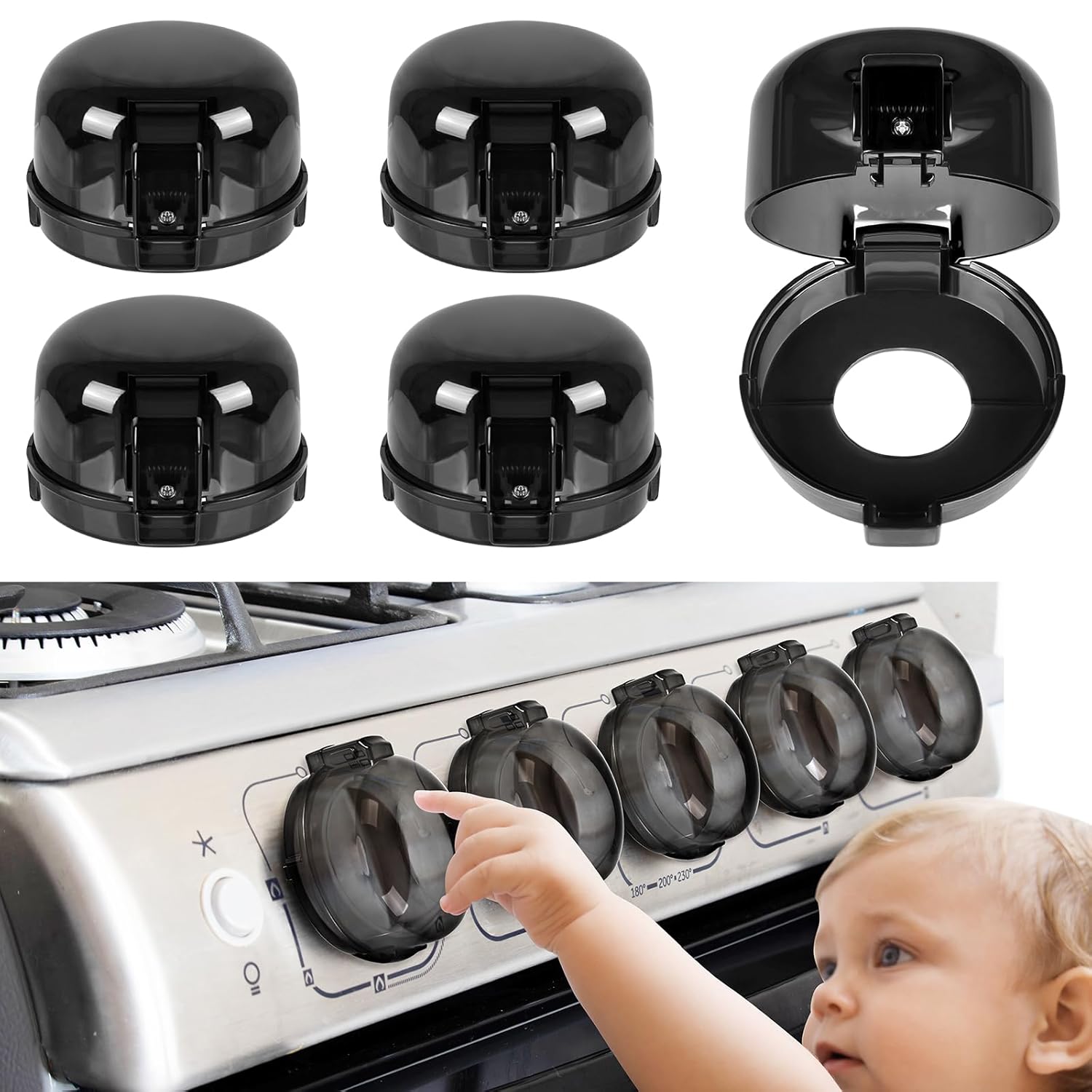 Stove Knob Covers