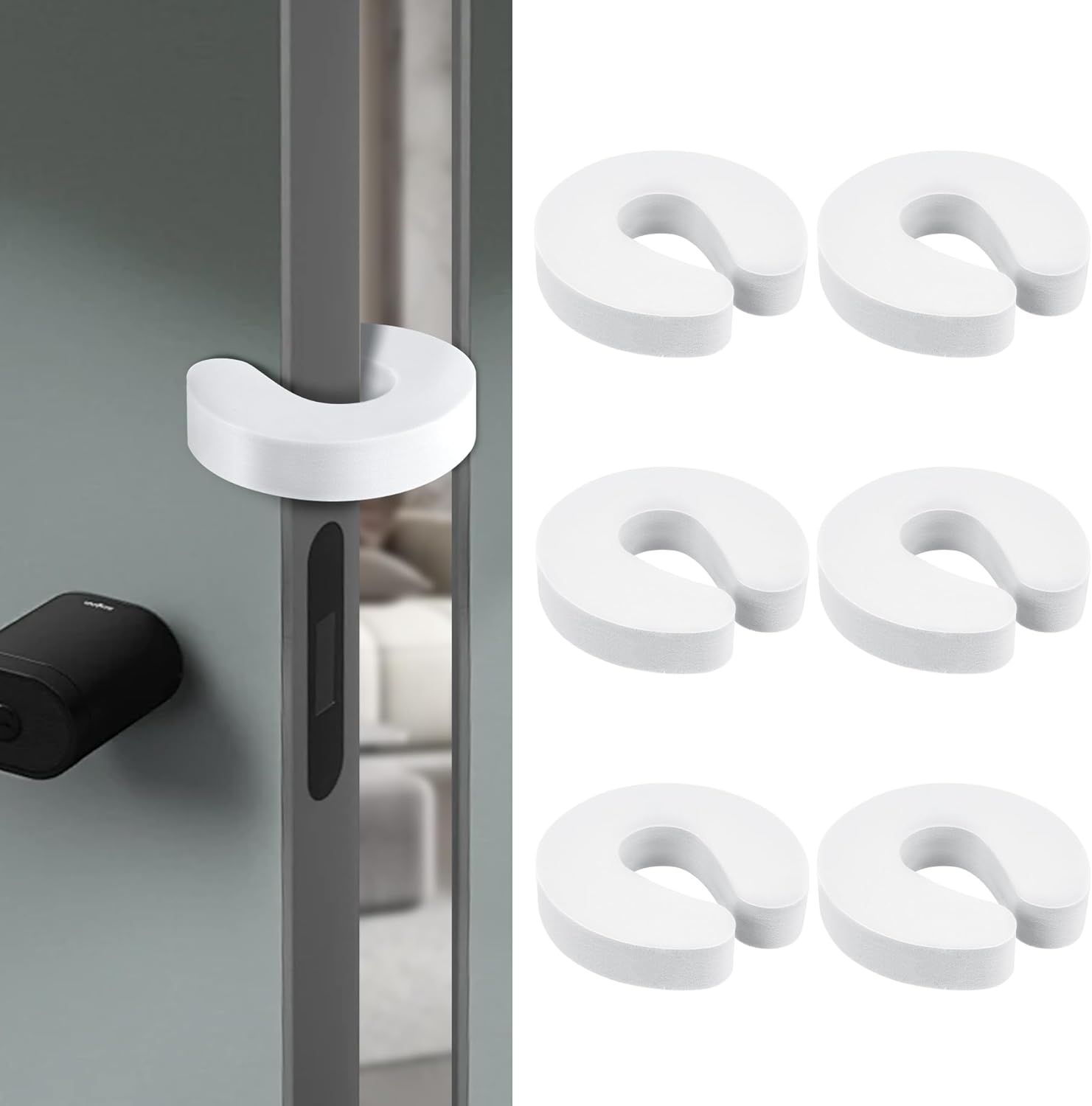 Door Finger Pinch Guards (6-Pack)