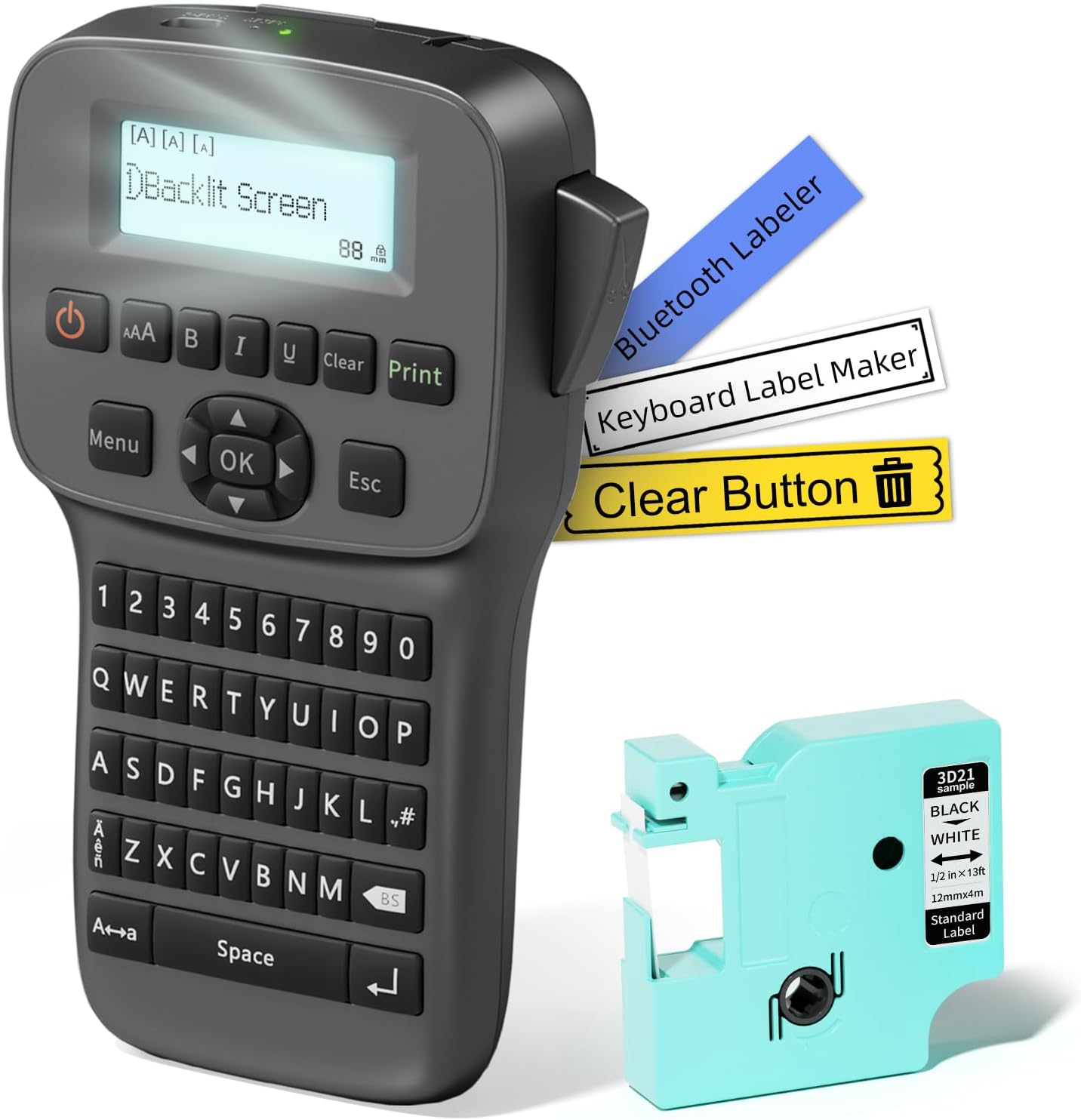 Rechargeable Label Maker
