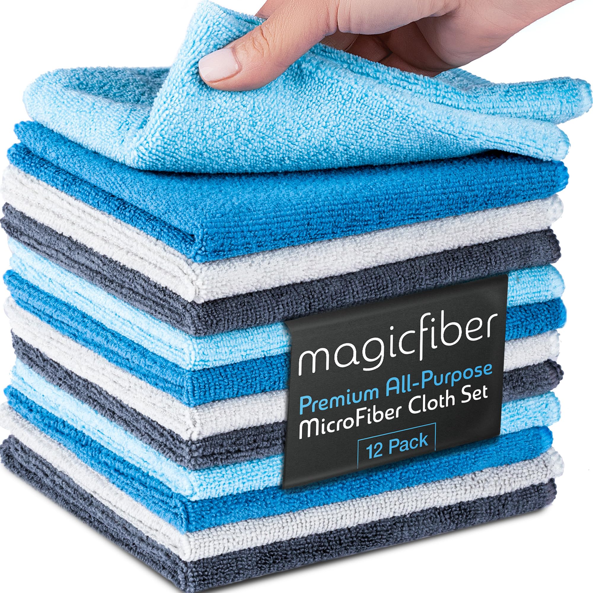Microfiber Towel Kit (12-Pack)