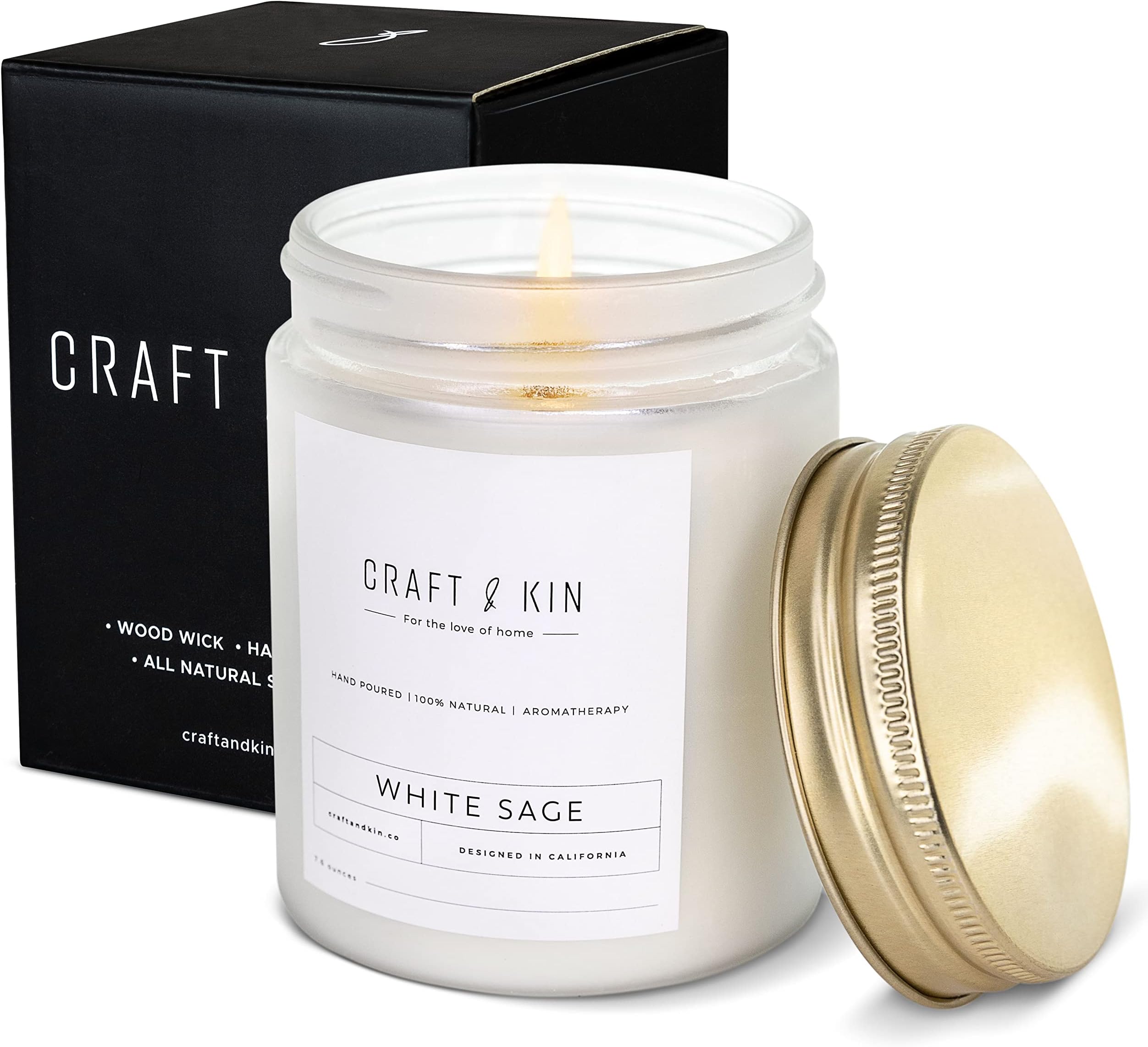 Scented Candle (Soy, 8oz)