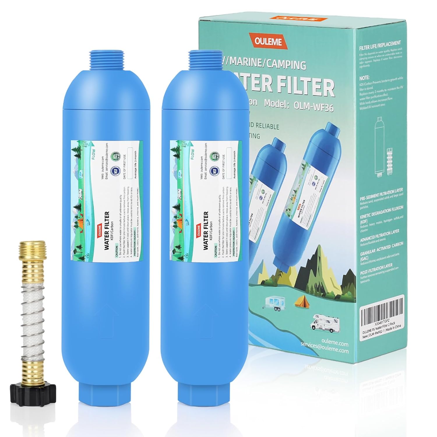 RV Inline Water Filter