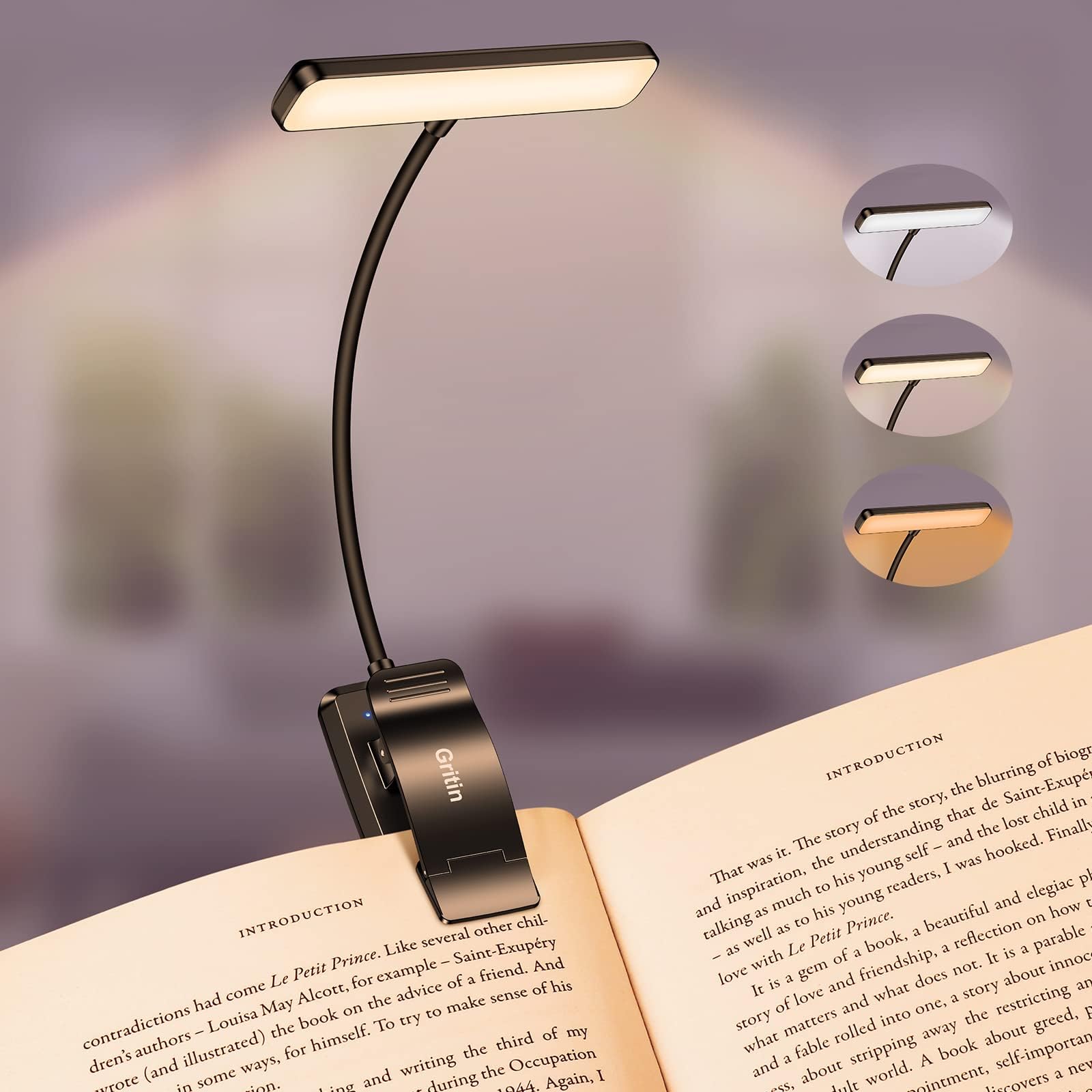LED Clip-On Book Light
