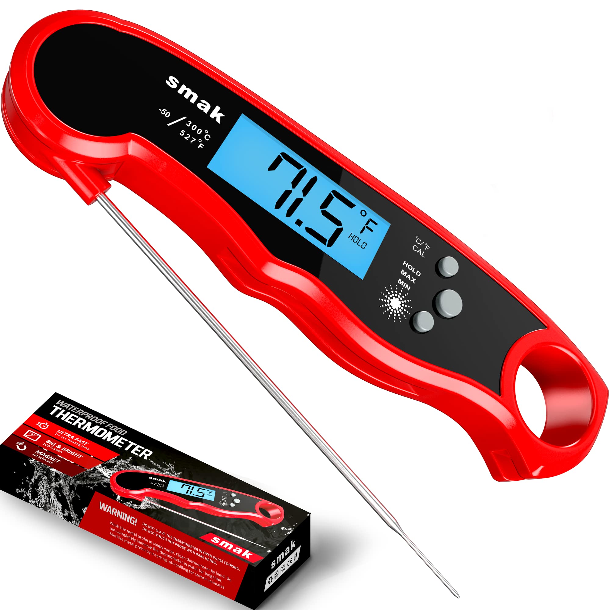 Digital Meat Thermometer (Instant-Read)
