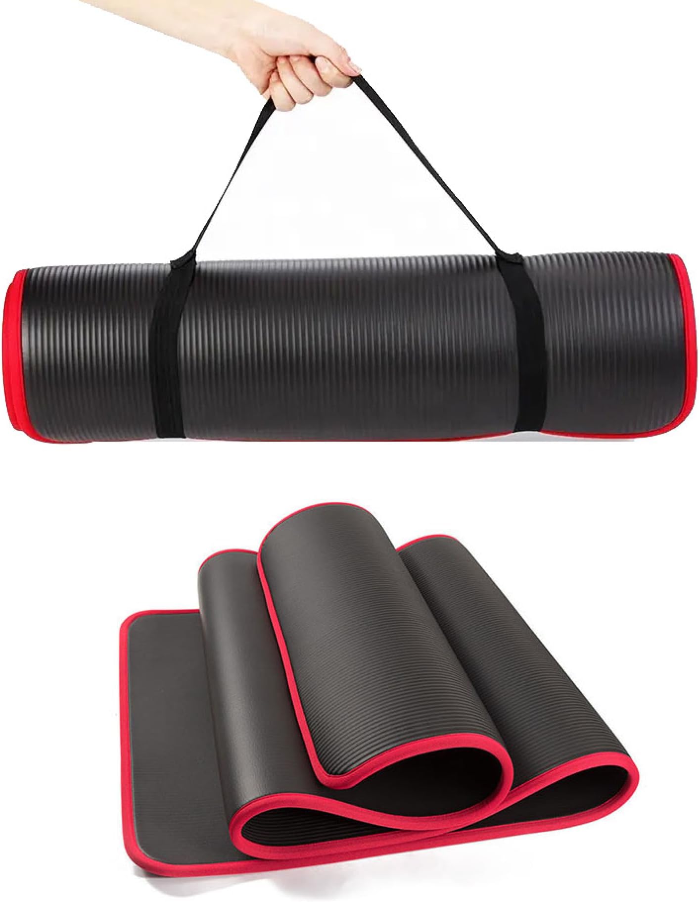 Yoga Mat with Carrying Strap