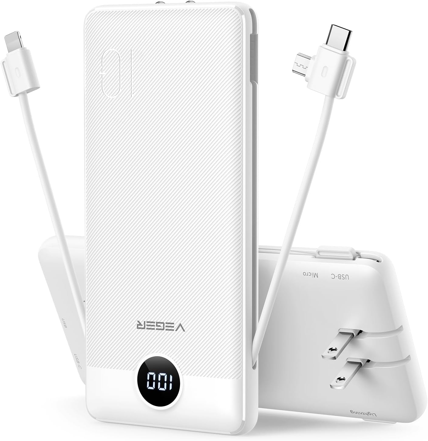 Slim Portable Charger (10000mAh)
