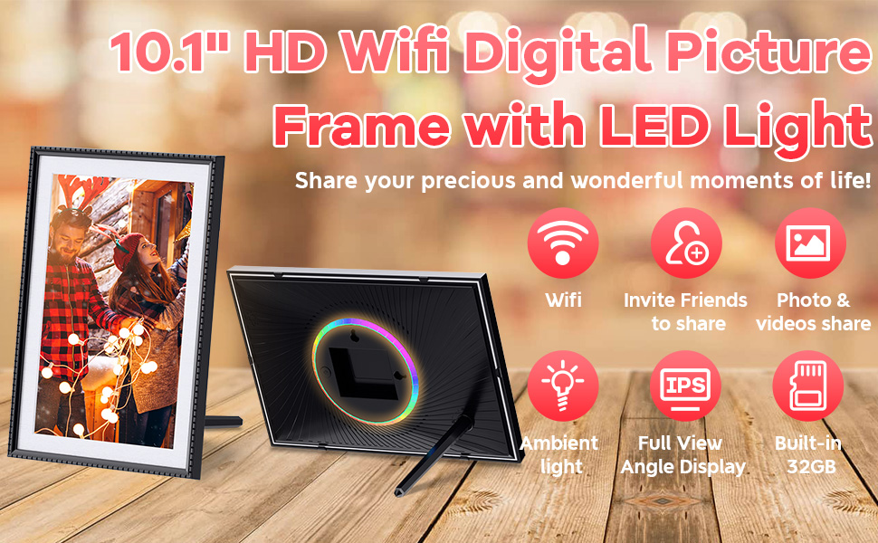 WiFi Digital Picture Frame